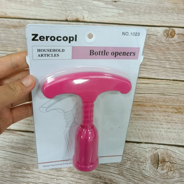 Zerocopl Bottle openers,1 portable plastic wine corkscrew